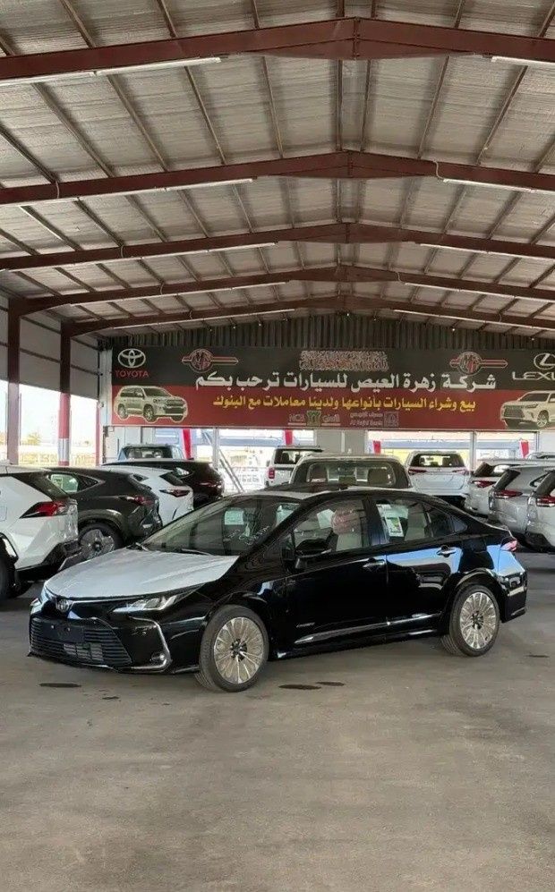 New Toyota Corolla Sporty XII (E210), 2.0 l, 2026 in Saudi Arabia, Medina by Zahrat Al Eis شركة زهرة العيص للسيارات, Black color. GCC Specs | AUTO.AE | Listing #268064