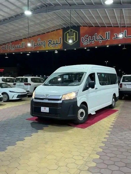 New Toyota HiAce H300, 3.5 l, 2026 in Saudi Arabia, Medina by Hamed Al Jabri Cars مؤسسة حامد الجابري للسيارت, White color.  | AUTO.AE | Listing #268588