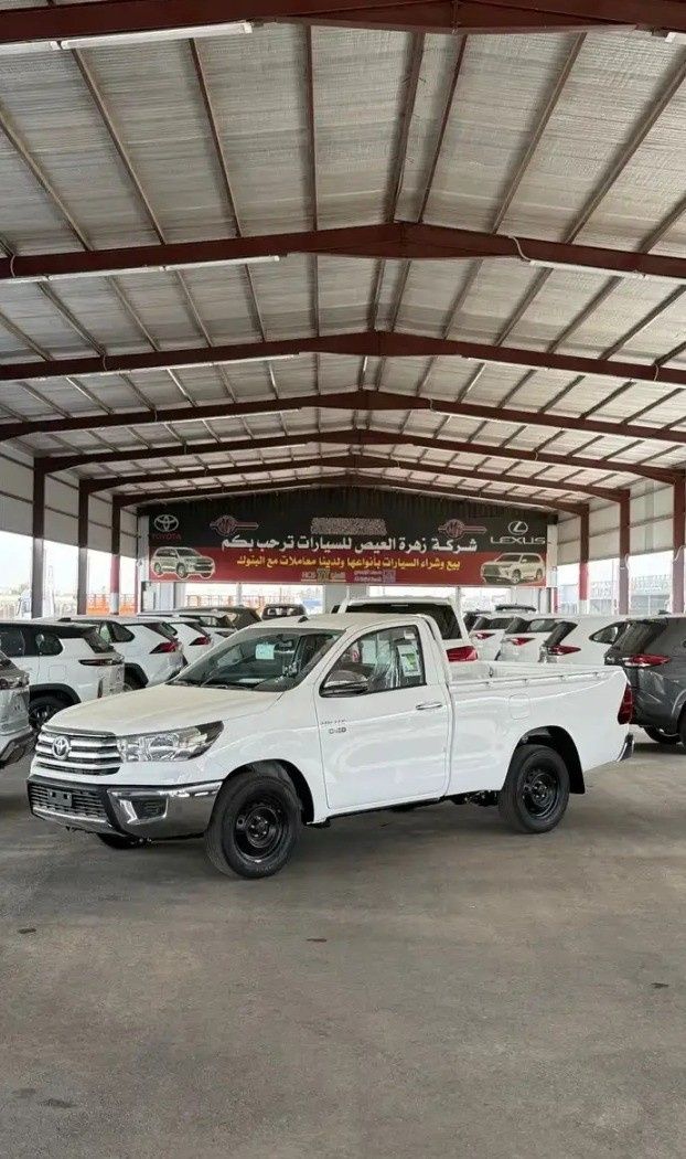 New Toyota Hilux VIII, 2.8 l, 2026 in Saudi Arabia, Medina by Zahrat Al Eis شركة زهرة العيص للسيارات, White color. GCC Specs | AUTO.AE | Listing #267935
