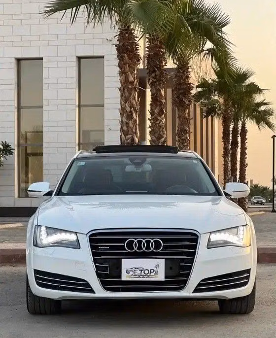 Подержанный Audi A8 Long III (D4), 3.0 л, 2014 в Саудовская Аравия, Эр-Рияд от First Top One Cars معرض فيرست توب ون للسيارات Белый цвет.  | AUTO.AE | Объявление #260535