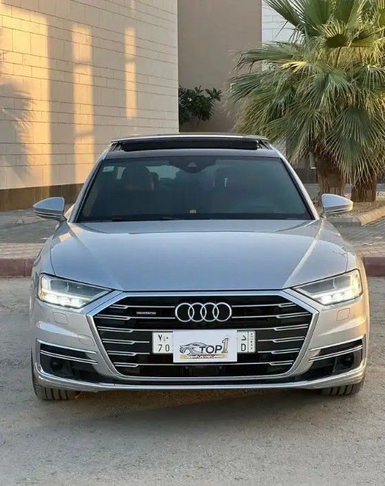 Used Audi A8 Long 55 TFSI IV (D5), 3.0 l, 2020 in Saudi Arabia, Riyadh by First Top One Cars معرض فيرست توب ون للسيارات, Silver color.  | AUTO.AE | Listing #260964