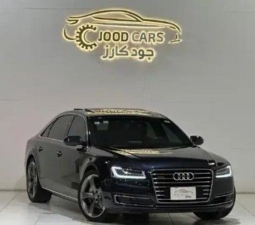 Used Audi A8 50 TFSI III (D4) Facelift, 3.0 l, 2016 in Saudi Arabia, Riyadh by Joud Cars معرض جود كارز للسيارات, Black color. GCC Specs | AUTO.AE | Listing #263382