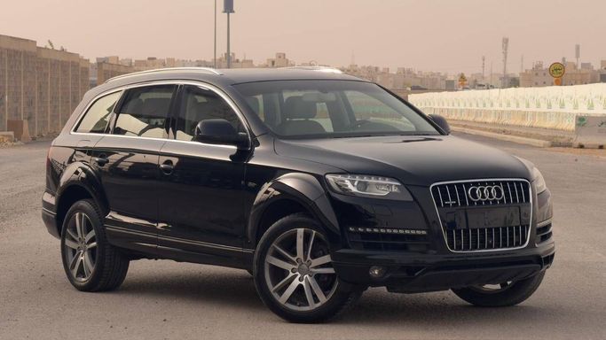 Подержанный Audi Q7 55 TFSI I (4L) Рестайлинг, 3.0 л, 2014 в Саудовская Аравия, Эр-Рияд от شركة رمال الأندلس للسيارات Черный цвет. GCC | AUTO.AE | Объявление #253549
