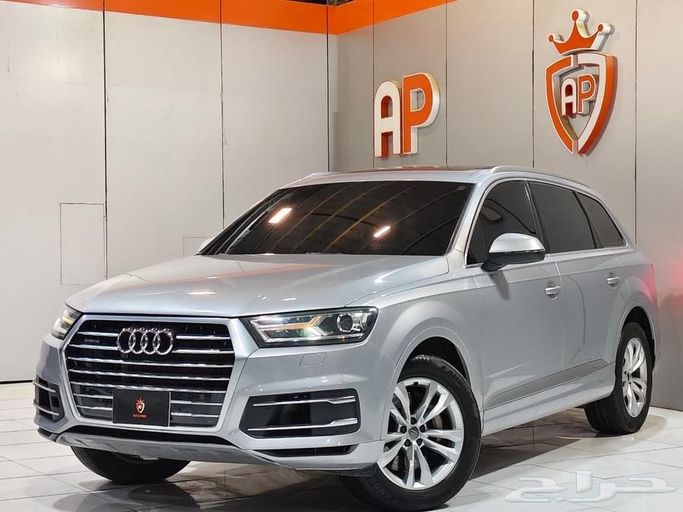Подержанный Audi Q7 40 TFSI II (4M), 2.0 л, 2016 в Саудовская Аравия, Эр-Рияд от Auto Park اوتو بارك Серебристый цвет.  | AUTO.AE | Объявление #263206