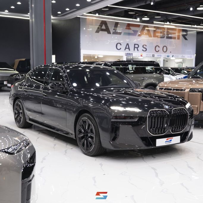 New BMW 7 Series 760i xDrive VII (G70), 4.4 l, 2026 in Saudi Arabia, Riyadh by Al Saber Cars شركة السبر للسيارات, Black color.  | AUTO.AE | Listing #249873
