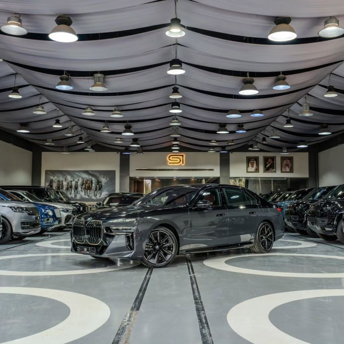 New BMW 7 Series 760i xDrive VII (G70), 4.4 l, 2026 in Saudi Arabia, Riyadh by Platinum Car, Grey color. GCC Specs | AUTO.AE | Listing #255459