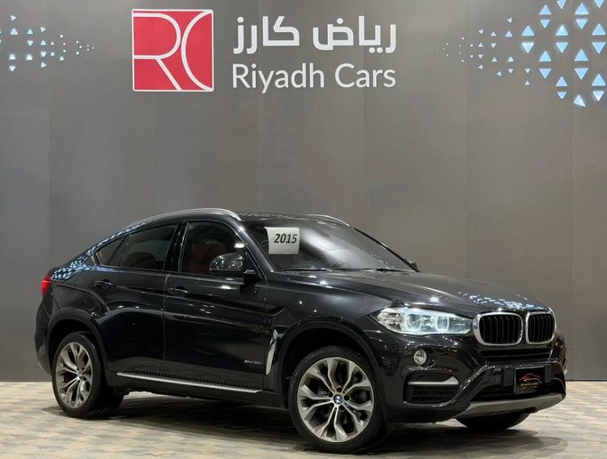 Used BMW X6 35i xDrive II (F16), 3.0 l, 2015 in Saudi Arabia, Riyadh by Riyadh Cars معرض الرياض للسيارات, Black color. GCC Specs | AUTO.AE | Listing #258828