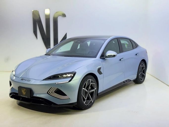 جديدة BYD Seal, 2025 في في المملكة العربية السعودية, الرياض من Black Car ، اللون أزرق فاتح.  | AUTO.AE | إعلان #256687
