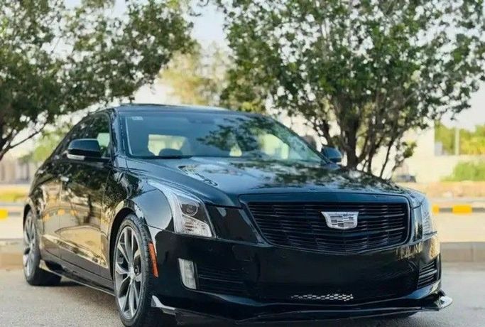 Used Cadillac ATS I Facelift, 3.6 l, 2016 in Saudi Arabia, Riyadh by معرض الدوسري للسيارات, Black color. GCC Specs | AUTO.AE | Listing #258574