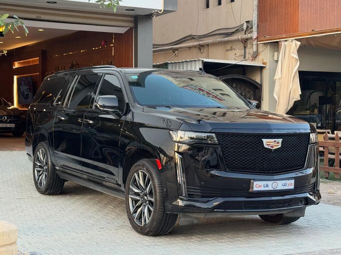 Подержанный Cadillac Escalade V (T1XX), 6.2 л, 2021 в Саудовская Аравия, Эр-Рияд от Car Lik معرض كار لك للسيارات Черный цвет.  | AUTO.AE | Объявление #257116