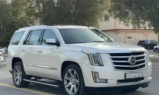 مستعملة Cadillac Escalade ESV رابعاً, 6.2 l, 2015 في في المملكة العربية السعودية, الرياض من معرض شموخ الشرق Shumokh Al - Sharq، اللون أبيض. مواصفات الخليج | AUTO.AE | إعلان #265055