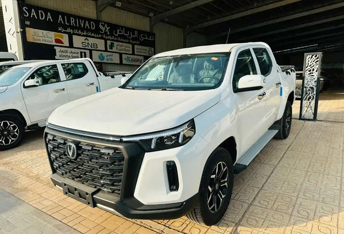 جديدة ⁦Changan Hunter Plus II، 2.5 l، 2026⁩ في في المملكة العربية السعودية, الرياض من Sada Al Riyadh صدى الرياض، اللون أبيض.  | AUTO.AE | إعلان #289106