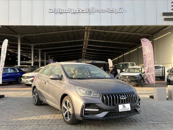 جديدة Chery Arrizo 5 المحترفون, 1.5 l, 2025 في في المملكة العربية السعودية, الرياض من Al Sughayyir Cars الصغير للسيارات، اللون رمادي.  | AUTO.AE | إعلان #254618