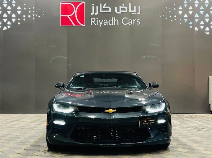 Used Chevrolet Camaro SS VI, 6.2 l, 2017 in Saudi Arabia, Riyadh by Riyadh Cars معرض الرياض للسيارات, Grey color. GCC Specs | AUTO.AE | Listing #257672
