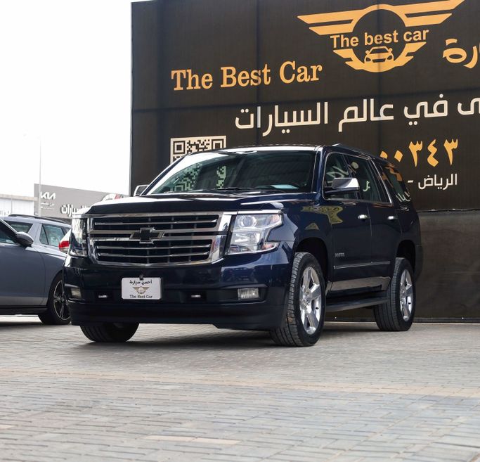 Used Chevrolet Tahoe IV, 6.2 l, 2020 in Saudi Arabia, Riyadh by The best car احسن سيارة, Navy Blue color.  | AUTO.AE