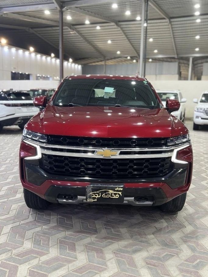 Used ⁦Chevrolet Tahoe V (T1XX), 5.3 l, 2021⁩ in Saudi Arabia, Riyadh by Fakhamat Najd معرض فخامة نجد للسيارات, Red color. Other | AUTO.AE | Listing #288715