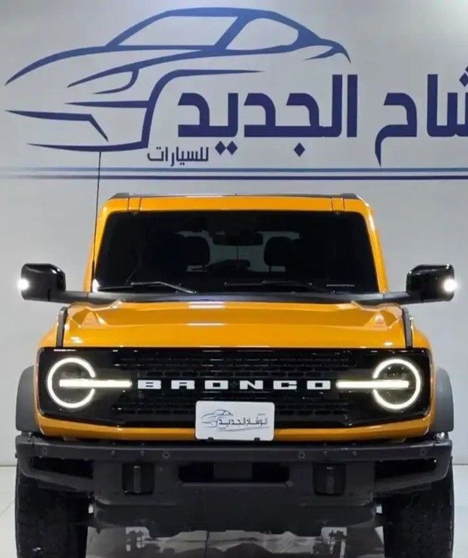مستعملة Ford Bronco سادساً, 2.7 l, 2021 في في المملكة العربية السعودية, الرياض من Al Wishah Cars معرض الوشاح للسيارات، اللون أصفر. مواصفات الخليج | AUTO.AE | إعلان #259837