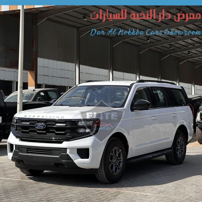Новый Ford Expedition V, 3.5 л, 2025 в Саудовская Аравия, Эр-Рияд от Dar Al Nukhbah Cars معرض دار النخبة للسيارات 2 Белый цвет. GCC | AUTO.AE | Объявление #256962