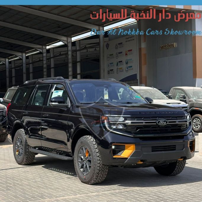 Новый Ford Expedition V, 3.5 л, 2025 в Саудовская Аравия, Эр-Рияд от Dar Al Nukhbah Cars معرض دار النخبة للسيارات 2 Черный цвет. GCC | AUTO.AE | Объявление #256972