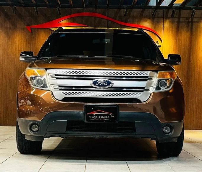 Used Ford Explorer V, 3.5 l, 2012 in Saudi Arabia, Riyadh by Riyadh Cars معرض الرياض للسيارات, Bronze color. GCC Specs | AUTO.AE | Listing #258811