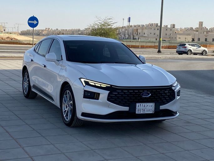 Used Ford Taurus China / GCC, 2.0 l, 2023 in Saudi Arabia, Riyadh by Dar Car دار كار, White color. GCC Specs | AUTO.AE | Listing #248738