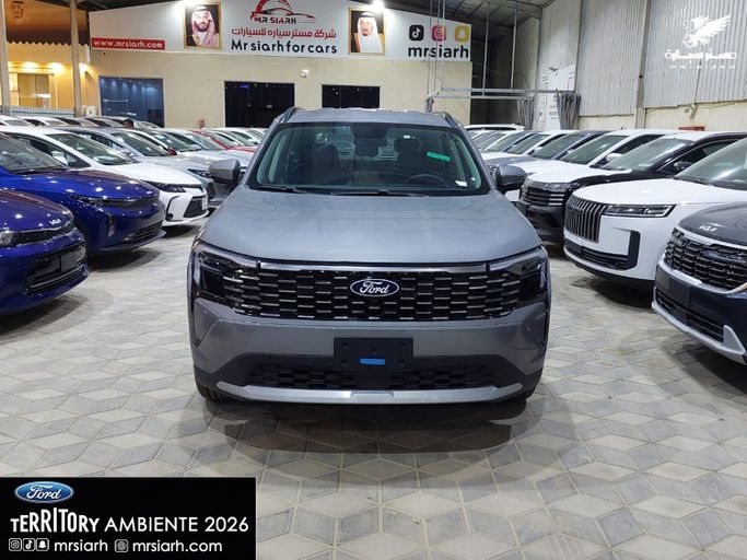 New Ford Territory CX743MCA, 1.8 l, 2026 in Saudi Arabia, Riyadh by Mr Siarh شركة مستر سيارة للسيارات, Silver color.  | AUTO.AE | Listing #251728
