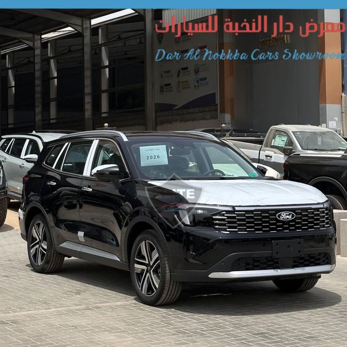 جديدة Ford Territory CX743MCA, 1.8 l, 2026 في في المملكة العربية السعودية, الرياض من Dar Al Nukhbah Cars معرض دار النخبة للسيارات 2، اللون أسود. مواصفات الخليج | AUTO.AE | إعلان #256939
