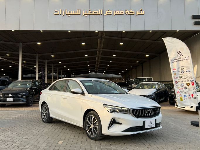 Новый Geely Emgrand II, 1.5 л, 2024 в Саудовская Аравия, Эр-Рияд от Al Sughayyir Cars الصغير للسيارات Белый цвет.  | AUTO.AE | Объявление #254273