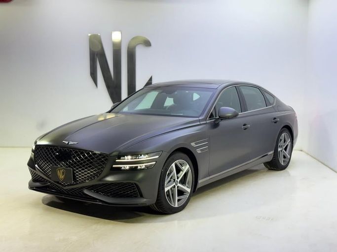 جديدة Genesis G80 ثانياً, 3.5 l, 2024 في في المملكة العربية السعودية, الرياض من Black Car ، اللون أسود.  | AUTO.AE | إعلان #256206