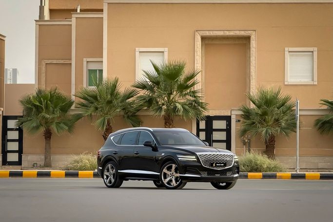Подержанный Genesis GV80 I, 3.5 л, 2021 в Саудовская Аравия, Эр-Рияд от Emad Cars  عماد كارز  Черный цвет. GCC | AUTO.AE | Объявление #255714