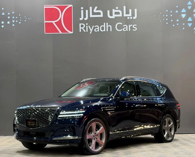 Подержанный Genesis GV80 I, 3.5 л, 2021 в Саудовская Аравия, Эр-Рияд от Riyadh Cars معرض الرياض للسيارات Тёмно-синий цвет. GCC | AUTO.AE | Объявление #257712