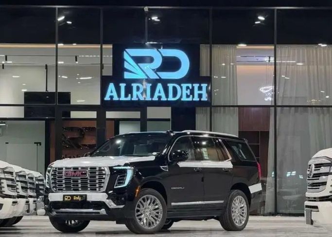 New GMC Yukon V Facelift, 6.2 l, 2025 in Saudi Arabia, Riyadh by Al Riyada Al Duwalya شركة الريادة الدولي للسيارات, Black color. GCC Specs | AUTO.AE | Listing #262120