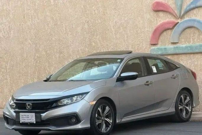 Used Honda Civic X, 1.5 l, 2021 in Saudi Arabia, Riyadh by Barakat Al Markabat Cars معرض بركة المركبات للسيارات, Silver color. GCC Specs | AUTO.AE | Listing #260345
