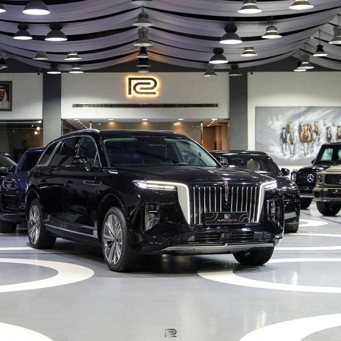 جديدة Hongqi E-HS9, 2023 في في المملكة العربية السعودية, الرياض من Platinum Car، اللون أسود. مواصفات الخليج | AUTO.AE | إعلان #255492