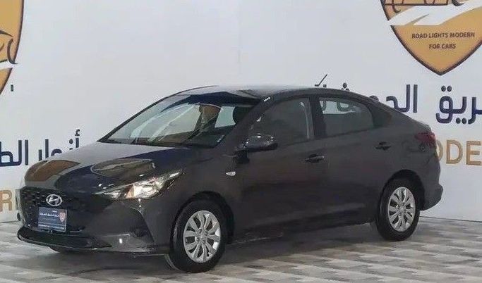 Used Hyundai Accent V Facelift, 1.6 l, 2022 in Saudi Arabia, Riyadh by Anwar Al Tareeq Al Hadith  معرض انوار الطريق الحديث, Black color. GCC Specs | AUTO.AE | Listing #260315
