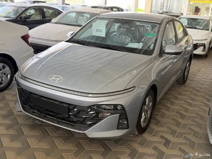 جديدة ⁦Hyundai Accent السادس (BN7)، 1.5 l، 2026⁩ في في المملكة العربية السعودية, الرياض من Bilad Shahran معرض بلاد شهران، اللون فضي.  | AUTO.AE | إعلان #288722