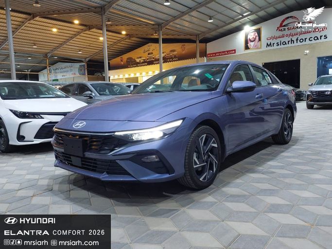 New Hyundai Elantra VII (CN7) Facelift, 2.0 l, 2026 in Saudi Arabia, Riyadh by Mr Siarh شركة مستر سيارة للسيارات, Blue color.  | AUTO.AE | Listing #251716