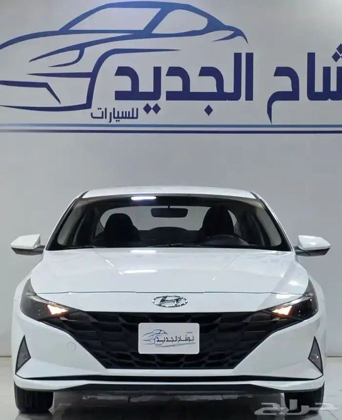 Used Hyundai Elantra VII (CN7), 1.6 l, 2021 in Saudi Arabia, Riyadh by Al Wishah Cars معرض الوشاح للسيارات, White color. GCC Specs | AUTO.AE | Listing #259067