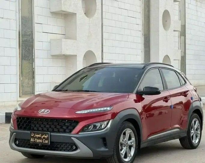 Used Hyundai Kona I Facelift, 1.6 l, 2021 in Saudi Arabia, Riyadh by Al Yami Cars  معرض اليامي للسيارات, Red color. GCC Specs | AUTO.AE | Listing #260246
