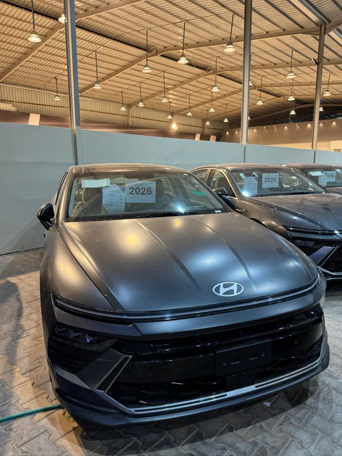 New Hyundai Sonata VIII (DN8) Facelift, 2.5 l, 2026 in Saudi Arabia, Riyadh by Wisam Al Watan وسام الوطن, Black color. Other | AUTO.AE