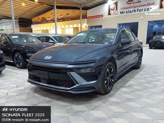 New Hyundai Sonata VIII (DN8) Facelift, 2.5 l, 2026 in Saudi Arabia, Riyadh by Mr Siarh شركة مستر سيارة للسيارات, Grey color.  | AUTO.AE | Listing #251749