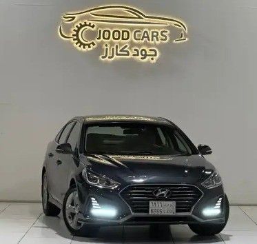 Used Hyundai Sonata VII (LF) Facelift, 1.6 l, 2018 in Saudi Arabia, Riyadh by Joud Cars معرض جود كارز للسيارات, Grey color. GCC Specs | AUTO.AE | Listing #263390