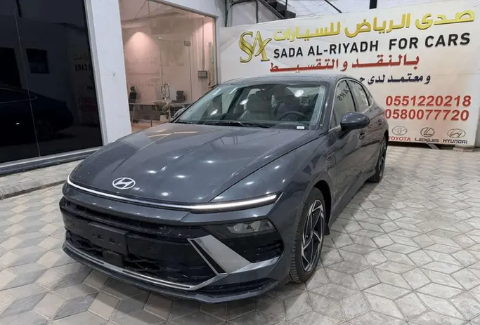 Новый ⁦Hyundai Sonata VIII (DN8) Рестайлинг, 2.5 л, 2026⁩ в Саудовская Аравия, Эр-Рияд от Sada Al Riyadh صدى الرياض Серый цвет.  | AUTO.AE | Объявление #288931