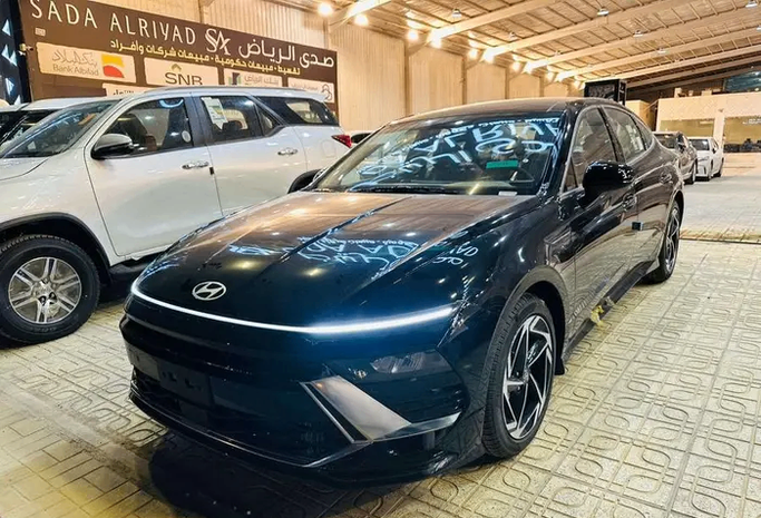New ⁦Hyundai Sonata VIII (DN8) Facelift, 2.5 l, 2026⁩ in Saudi Arabia, Riyadh by Sada Al Riyadh صدى الرياض, Blue color.  | AUTO.AE | Listing #289124