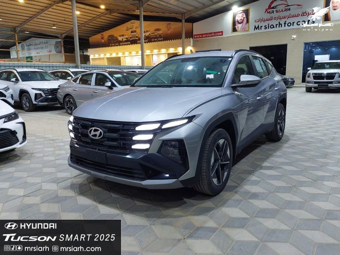 New Hyundai Tucson IV (NX4) Facelift, 1.6 l, 2025 in Saudi Arabia, Riyadh by Mr Siarh شركة مستر سيارة للسيارات, Silver color.  | AUTO.AE | Listing #251709
