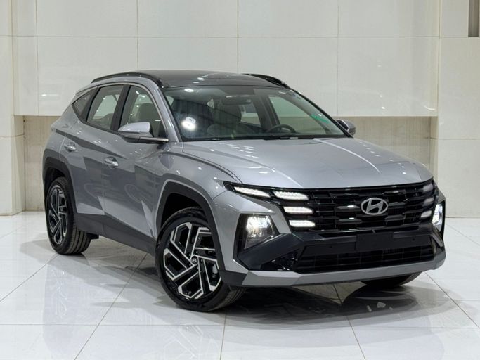 New Hyundai Tucson IV (NX4) Facelift, 1.6 l, 2025 in Saudi Arabia, Riyadh by Al Imtiaz Cars شركة الامتياز للسيارات, Grey color. GCC Specs | AUTO.AE | Listing #257903