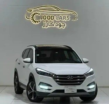 Used Hyundai Tucson III, 1.6 l, 2018 in Saudi Arabia, Riyadh by Joud Cars معرض جود كارز للسيارات, White color. GCC Specs | AUTO.AE | Listing #263381