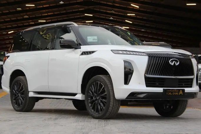 جديدة Infiniti QX80 ثانياً, 3.5 l, 2025 في في المملكة العربية السعودية, الرياض من Adel Cars شركة عادل لسيارات، اللون أبيض. أخرى | AUTO.AE | إعلان #247748