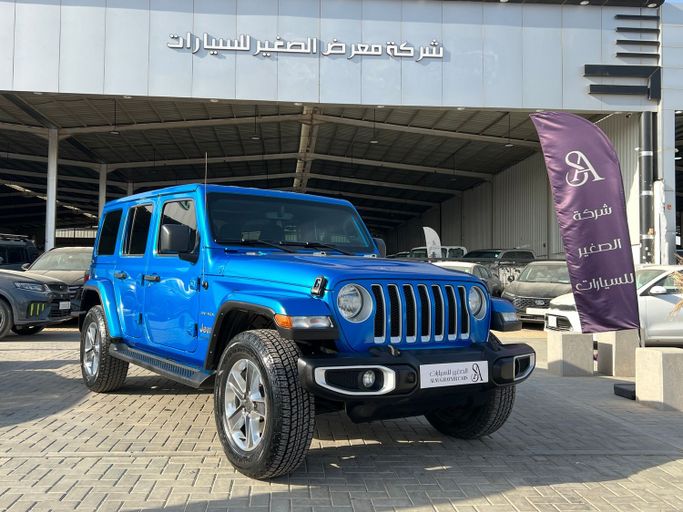 مستعملة Jeep Wrangler IV (JL), 2.0 l, 2022 في في المملكة العربية السعودية, الرياض من Al Sughayyir Cars الصغير للسيارات، اللون أزرق.  | AUTO.AE | إعلان #254240