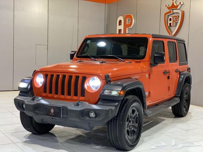 Подержанный Jeep Wrangler IV (JL), 3.6 л, 2019 в Саудовская Аравия, Эр-Рияд от Auto Park اوتو بارك Оранжевый цвет.  | AUTO.AE | Объявление #263643